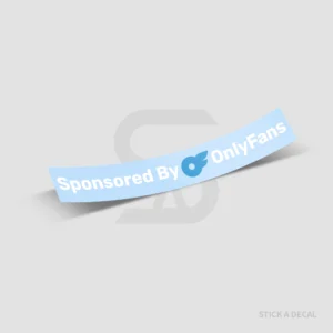 מדבקת Sponsored By OnlyFans